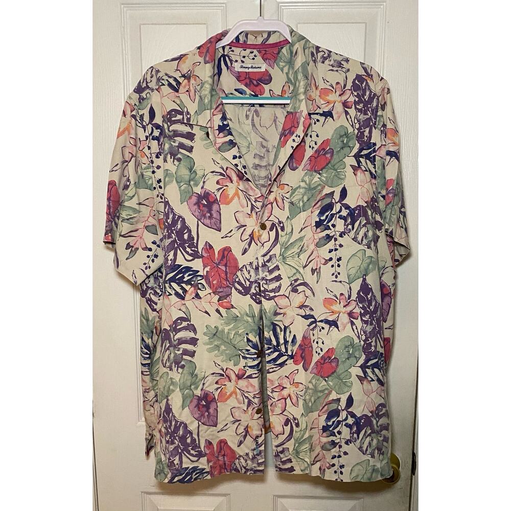 Tommy Bahama Hawaiian shirt.